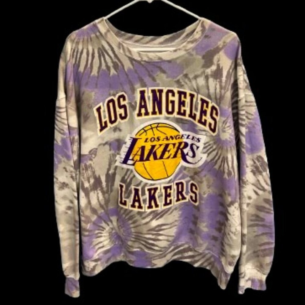 Los Angeles Lakers Tye Dye Sweater